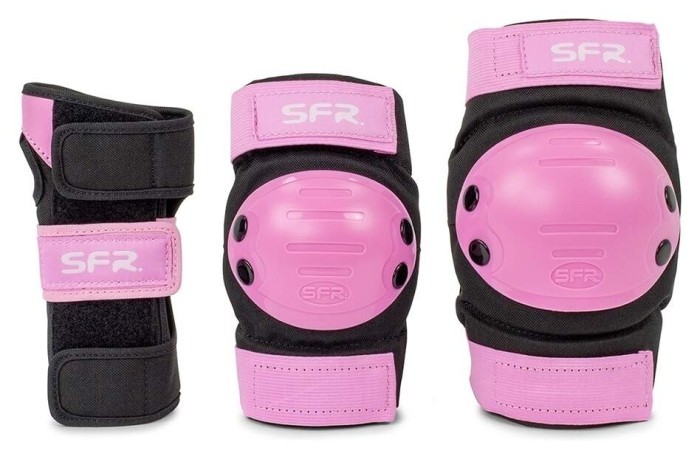 Набір захисту SFR Ramp Jr, Чорно-рожевий