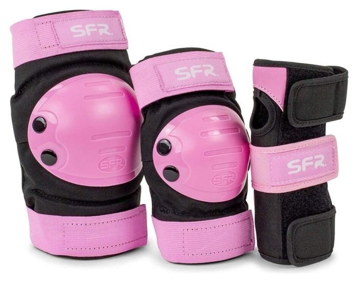 Набір захисту SFR Ramp Jr, Чорно-рожевий