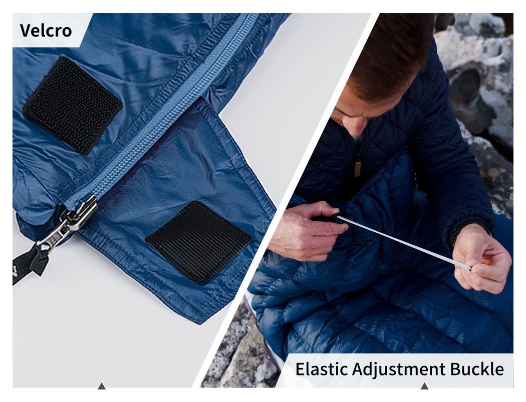 Спальный мешок с натуральным пухом Naturehike CWM295 CNK2300SD013, голубой