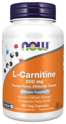 L-Carnitine 500mg - 180 caps