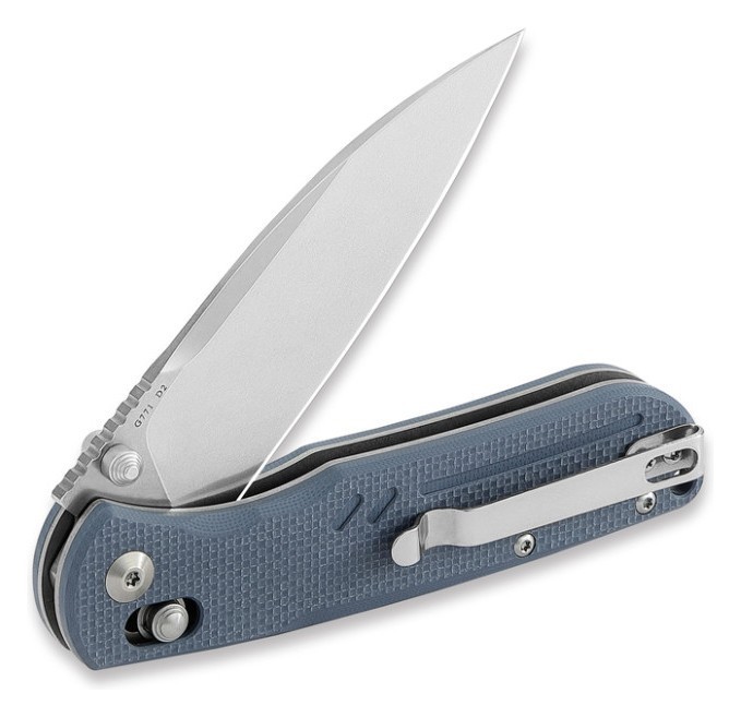 Ніж складаний Ganzo G771-GY сірий, укр, укр