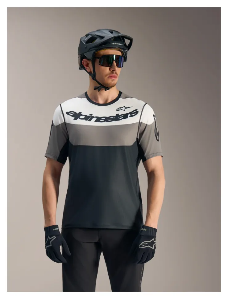 Джерсі Alpinestars A-DURA RACE SS JERSEY BLACK, L (SPT_1760826-10-L)