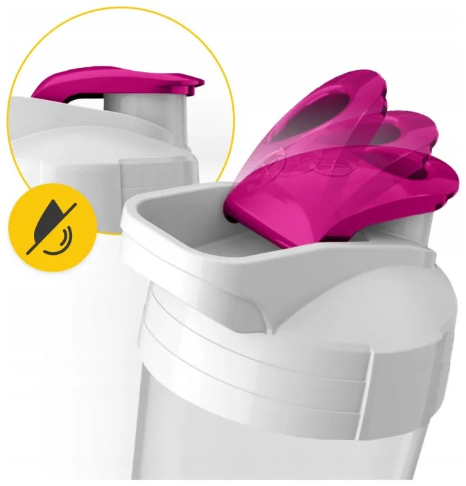 Шейкер спортивный 4FIZJO Ultra 700 мл White/Pink (P-5905973407069)
