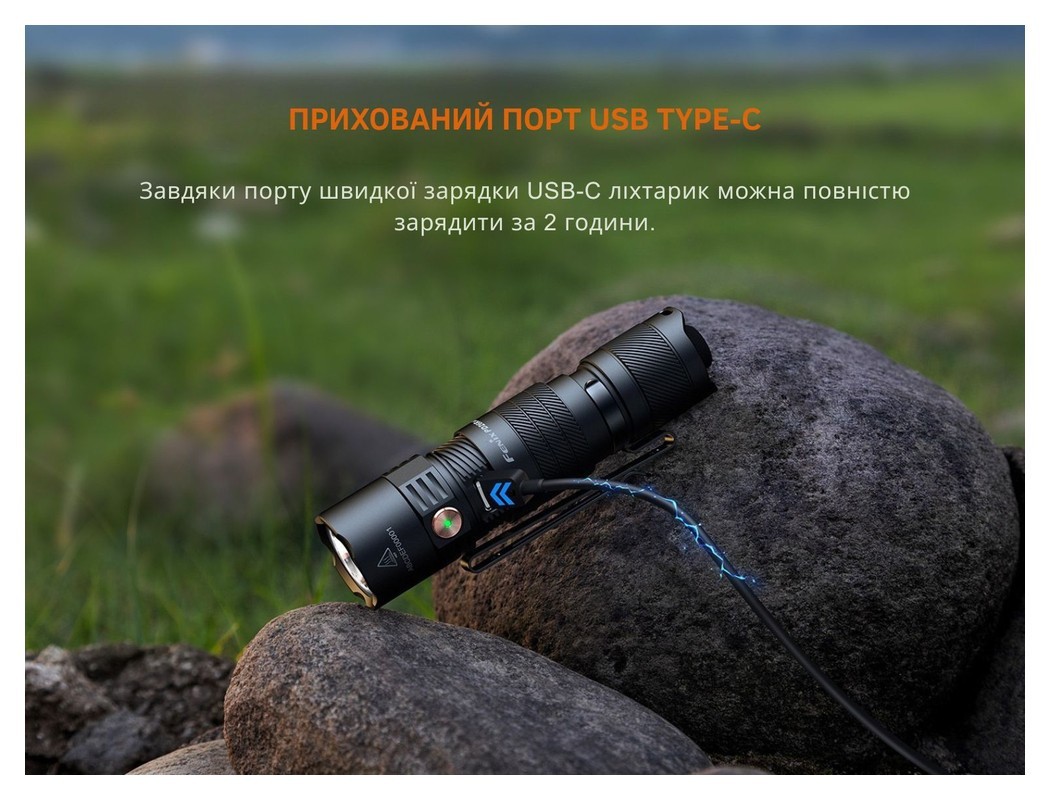 Фонарь тактический карманный Fenix PD26R ACE 1300 лм