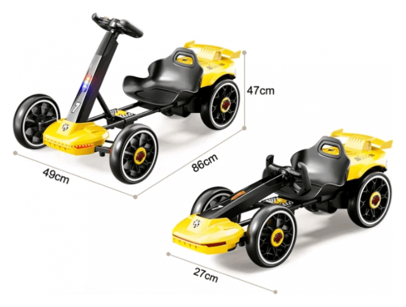 Детский электрокар V-18 FORMULA 25 grey (Серый)