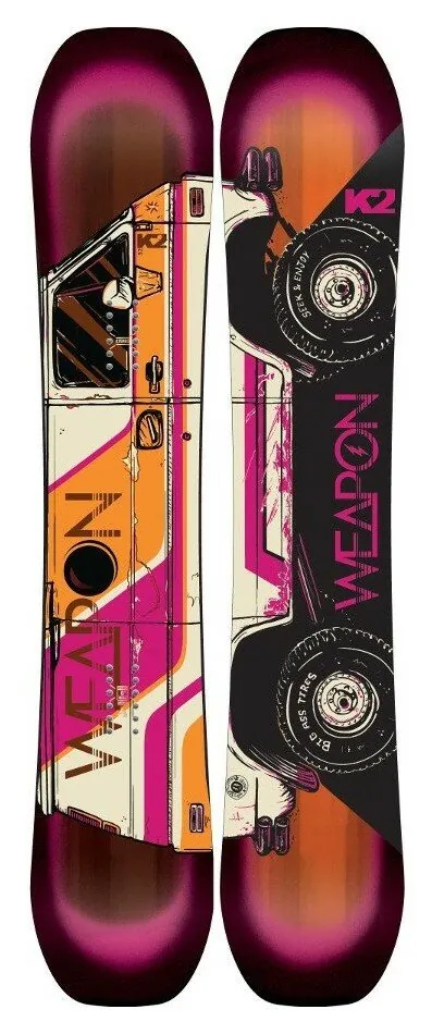 Сноуборд K2 WWW 148 Black/violet/orange/white (1140016) O (148 см black, orange, violet, white)