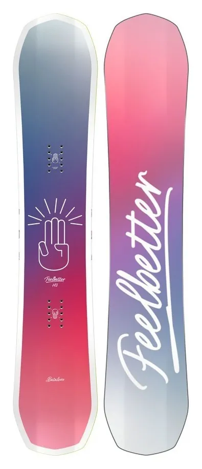 Сноуборд Bataleon FEELBETTER 146 Violet/pink/white (BA.21.15.FB.) O (146 см pink, violet, white)