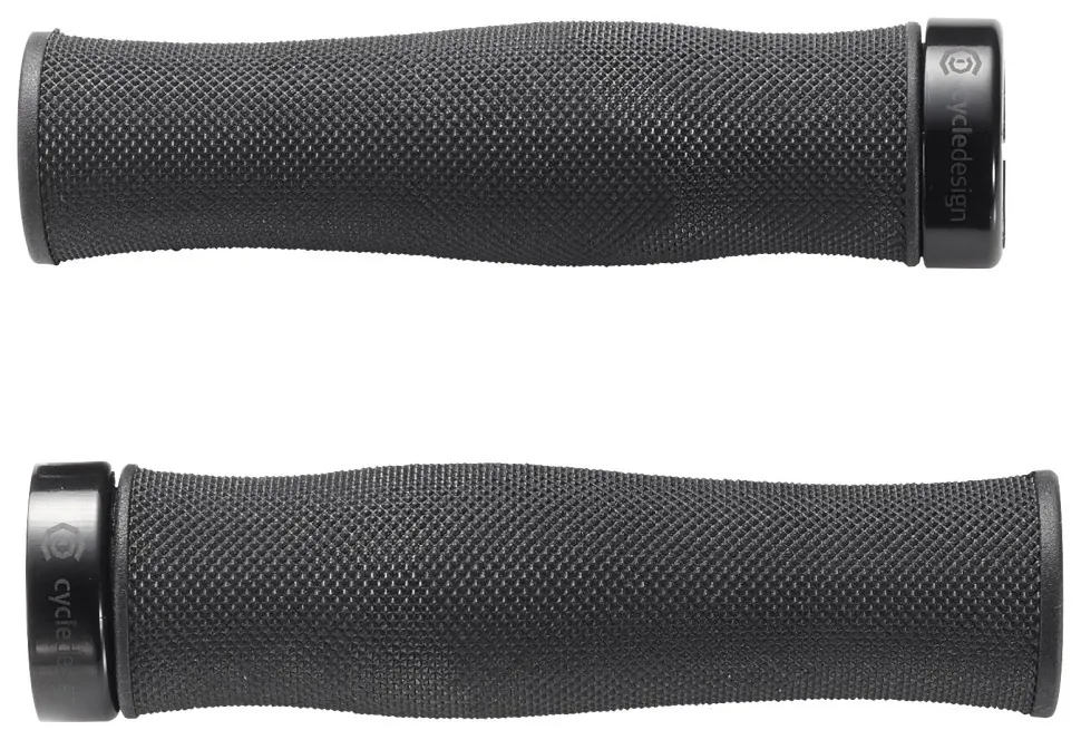 Грипси для велосипеда Cycledesign SHAPED FOAM LOCK-ON 139 мм Black (GP0046) (Чорний)