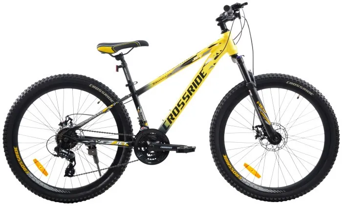 Велосипед CROSSRIDE 26 MTB ST "JET", Жовтий