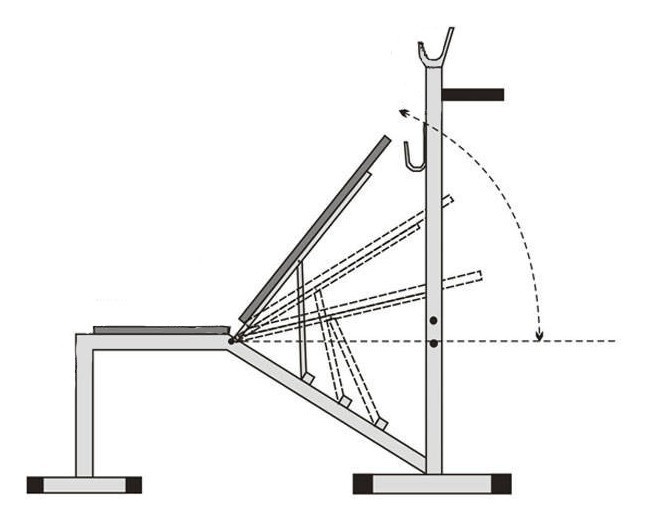 Скамейка атлетическая RN-Sport top