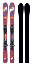 Лежи горные комплект для подростков K2 INDY 4.5+FDT JR 100см Red/blue/white (10E0808.209.1+10D1019.109.2)