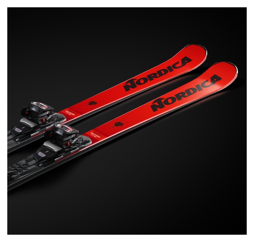 Лижі гірські комплект Nordica DOB.SPITF.70 TI+TPX12 FDT 160см Red/grey/black (0A124400) WRH