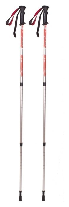 Трекінгові палиці Tramp Scout 140 Alu 6061 червоні (пара), укр, укр