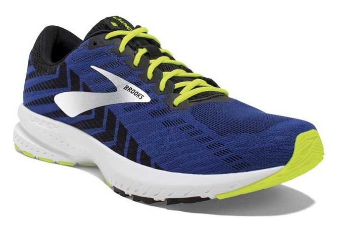 Кросівки чоловічі Brooks LAUNCH 6 M 45.5 (11.5US) Blue/black/nightlife (1102971D419), укр, укр