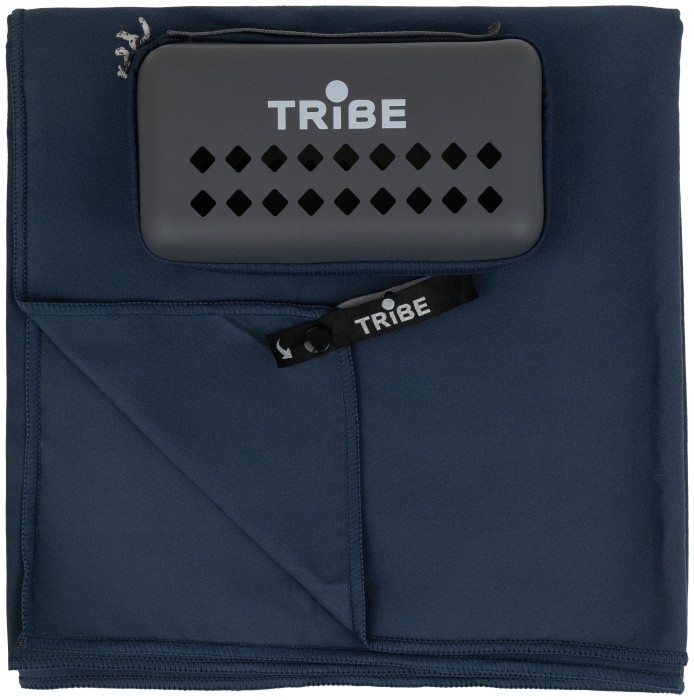 Полотенце з мікрофібри Tribe Pocket Towel 90х180 см T-LC-0001-2XL, navy, укр, укр