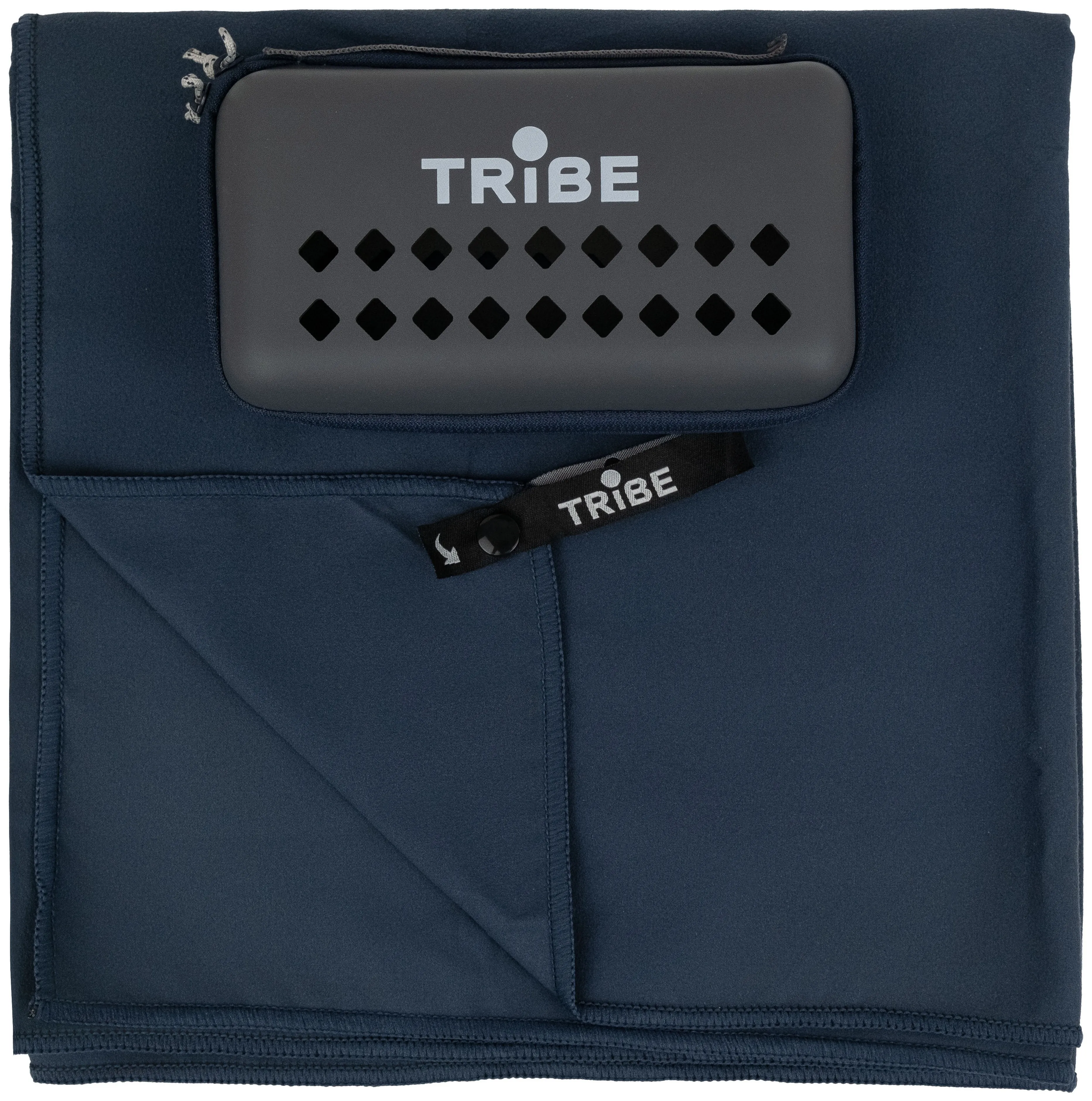 Полотенце з мікрофібри Tribe Pocket Towel 90х180 см T-LC-0001-2XL, navy (ROU_8964987)