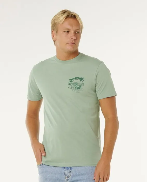 Футболка Rip Curl ( 0XWMTE ) KEEP ON TRUCKING SS TEE 2026