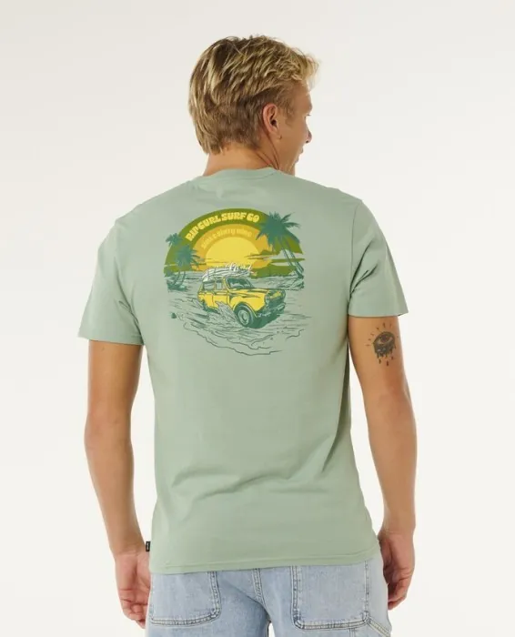 Футболка Rip Curl ( 0XWMTE ) KEEP ON TRUCKING SS TEE 2026