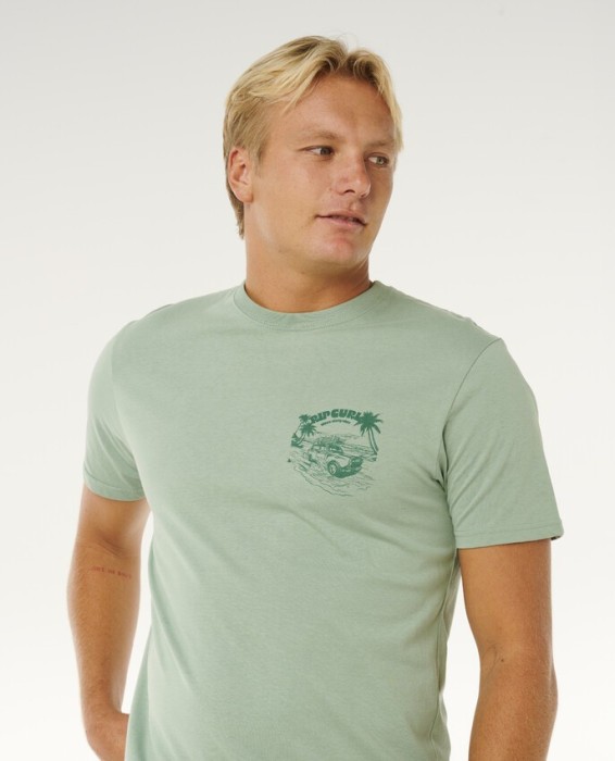 Футболка Rip Curl ( 0XWMTE ) KEEP ON TRUCKING SS TEE 2026