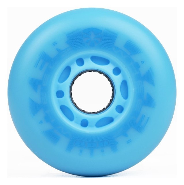 LED колеса для роликів FE Lazerwheelz 72 мм/88A 4 шт сині
