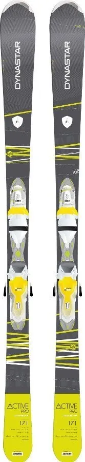 Лижі гірські (комплект) Dynastar ACTIVE PRO XPRESS+XPRESS W 11 B83 148см Grey/light green (DADCF01+FCDD050) (153 см grey/light green)