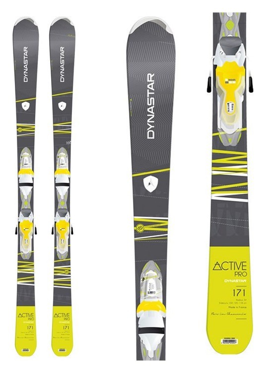 Лежи горные (комплект) Dynastar ACTIVE PRO XPRESS+XPRESS W 11 B83 148см Grey/light green (DADCF01+FCDD050)