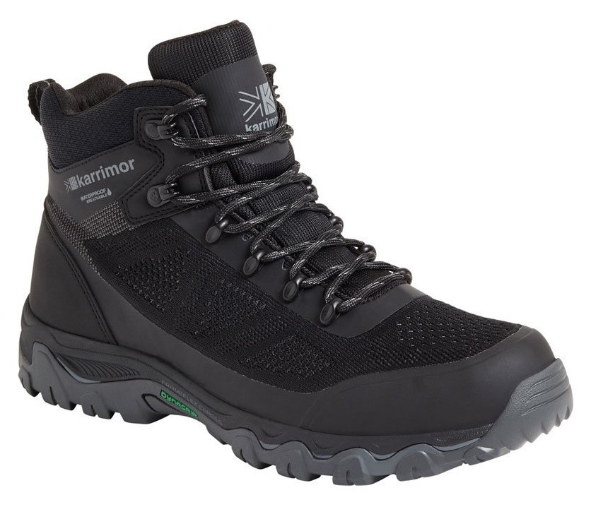 Ботинки трекинговые мужские Karrimor STAFFA WEATHERTITE M 44 (10.0UK) Black (K1041-BLK)
