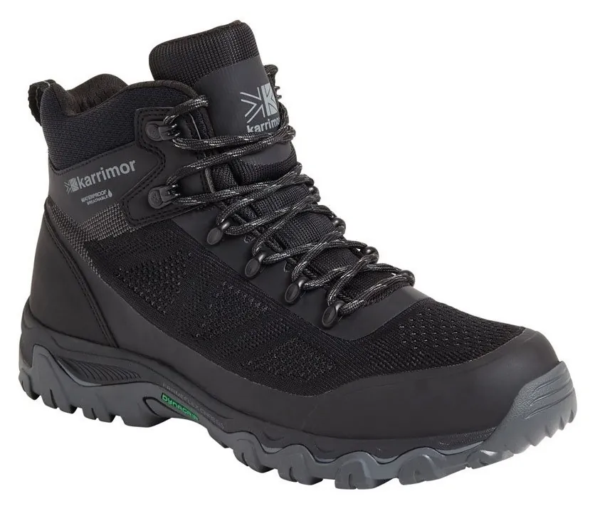 Черевики трекінгові чоловічі Karrimor STAFFA WEATHERTITE M 44 (10.0UK) Black (K1041-BLK) (9.0UK (43) 275мм black)