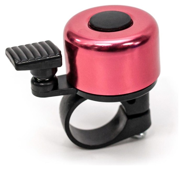 Дзвінок Алюмiнiй 33 мм VLT BC-BB3201A рожевий міні AM (брендоване пакування), укр, укр