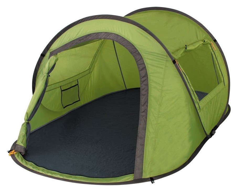 Палатка туристическая Eurotrail SOUTH FORK POP-UP Lime/black (ETTE0781)