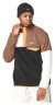 Picture Organic реглан флисовый Arcca black-vanilla-cocoa brown M