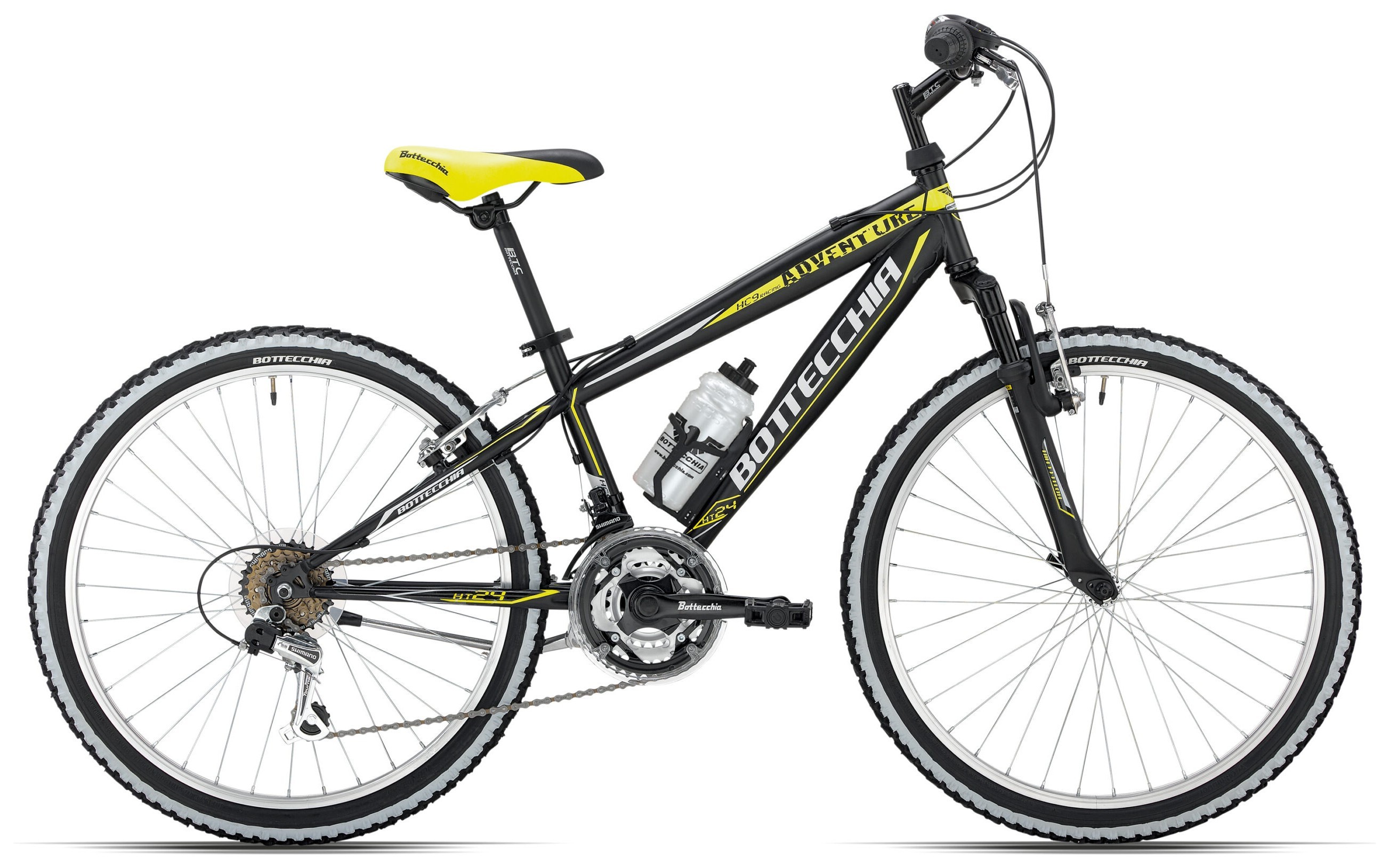 Велосипед Bottecchia MTB 18S 24" Black/Yellow