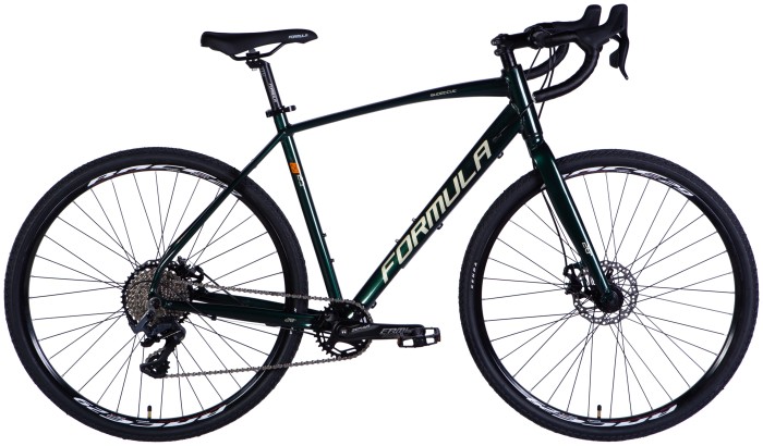 Велосипед AL 28" Formula SHORTCUT DD CS рама-21" темно-зеленый 2025