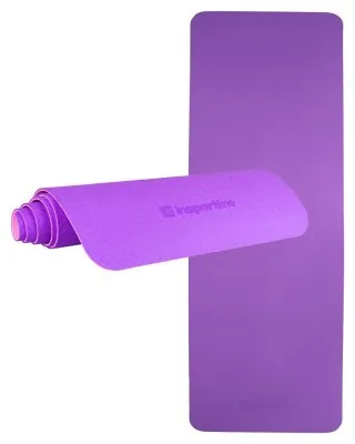 Коврик для фитнеса inSPORTline Doble 173x61x0,6 cm - фиолетово-розовый