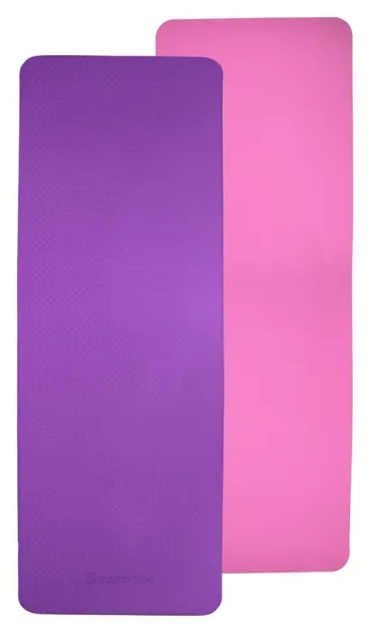 Коврик для фитнеса inSPORTline Doble 173x61x0,6 cm - фиолетово-розовый