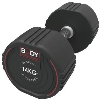 Гантель сталева Body Sculpture TPU BW 133, 14 кг