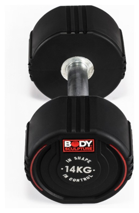 Гантель сталева Body Sculpture TPU BW 133, 14 кг