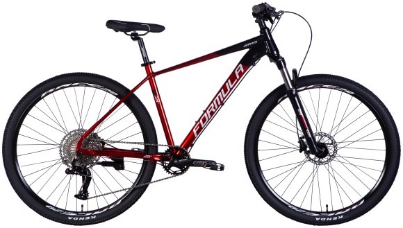 Велосипед AL 29" Formula ZEPHYR EXPERT HDD рама-19" черно-красный 2025