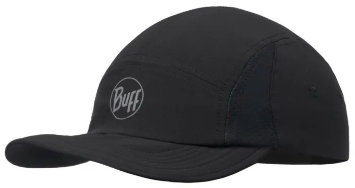Кепка Buff Run Cap, Solid R-Black