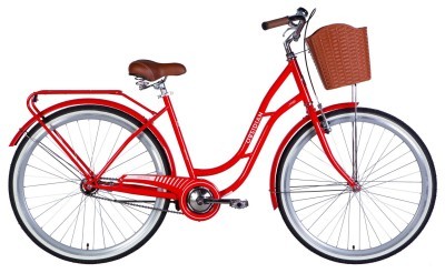 Велосипед ST 28" Dorozhnik OBSIDIAN BH рама-19" помаранчево-червоний 2025