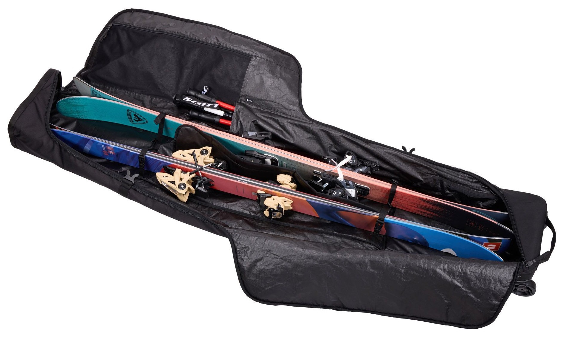 Сумка для лыж на колесах Thule RoundTrip Ski Roller 192cm (Black) 3205162 (TH 3205162)