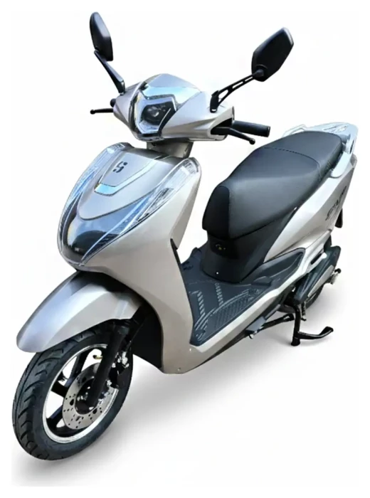 Электроскутер SPACE DEFENDER 72B 2500Вт 32А*г диск/барабан свинцово-кислотный серый 2026