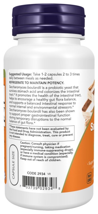 Saccharomyces Boulardii - 120 vcaps