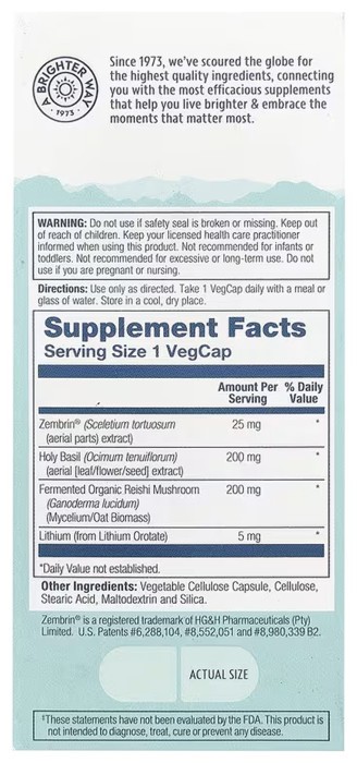 SharpMind Nootropics Mood CTN - 30 vcaps