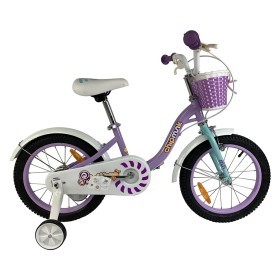 Велосипед дитячий RoyalBaby Chipmunk MM Girls 16&quot;, OFFICIAL UA, фіолетовий