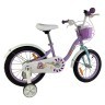 Велосипед дитячий RoyalBaby Chipmunk MM Girls 16", OFFICIAL UA, фіолетовий Фото - 1