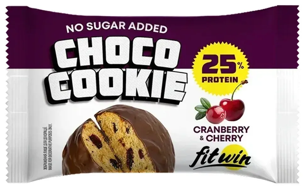 Choco Cookie 25% - 10x40g Cranberry Cherry (DSN_2024-11-0039)