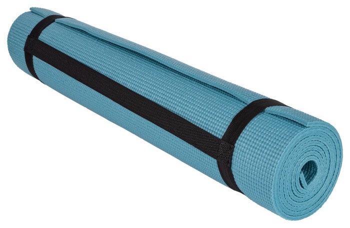 Коврик для йоги та фітнесу PowerPlay 4010 PVC Yoga Mat Зелений (173x61x0.6)