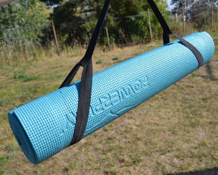 Коврик для йоги та фітнесу PowerPlay 4010 PVC Yoga Mat Зелений (173x61x0.6)