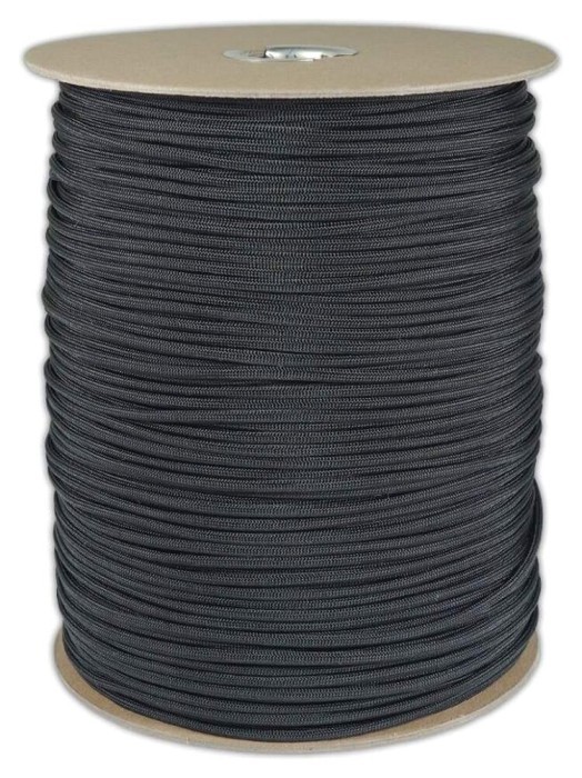 Шнур Lifesystems 550 Paracord 4 mm black, укр, укр